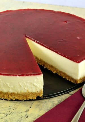 Una foto de Tarta de queso al estilo de la abuela