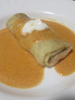 Hortobágyi húsos palacsinta recept fotója