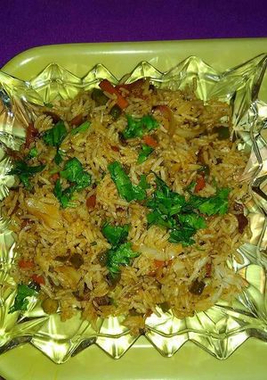 A picture of Fried rice.
