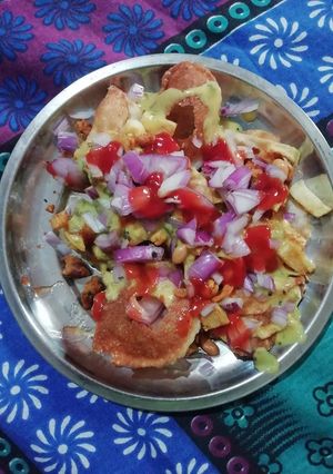 A picture of Papdi chat.