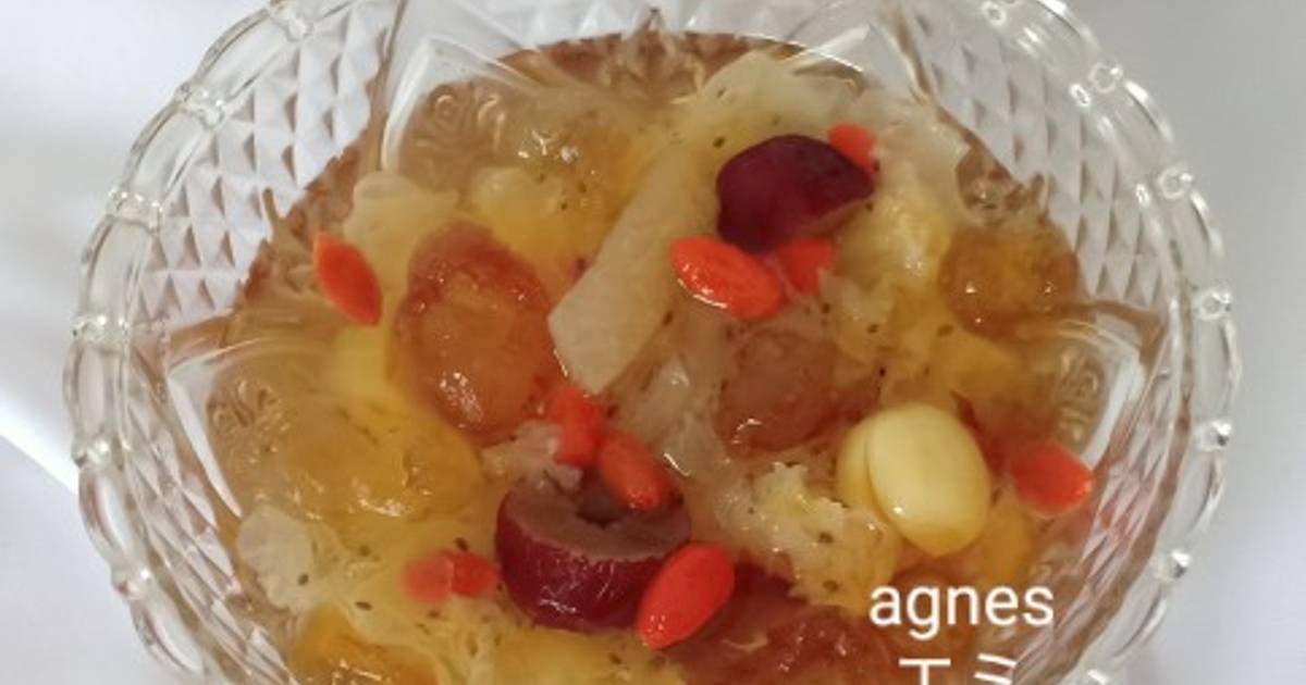 Resep Peach Gum Dessert Oleh Agnes エミリア 💕 Cookpad 5164