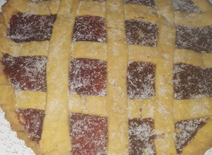 Una foto de Pasta flora de membrillo y de dulce de leche sin manteca