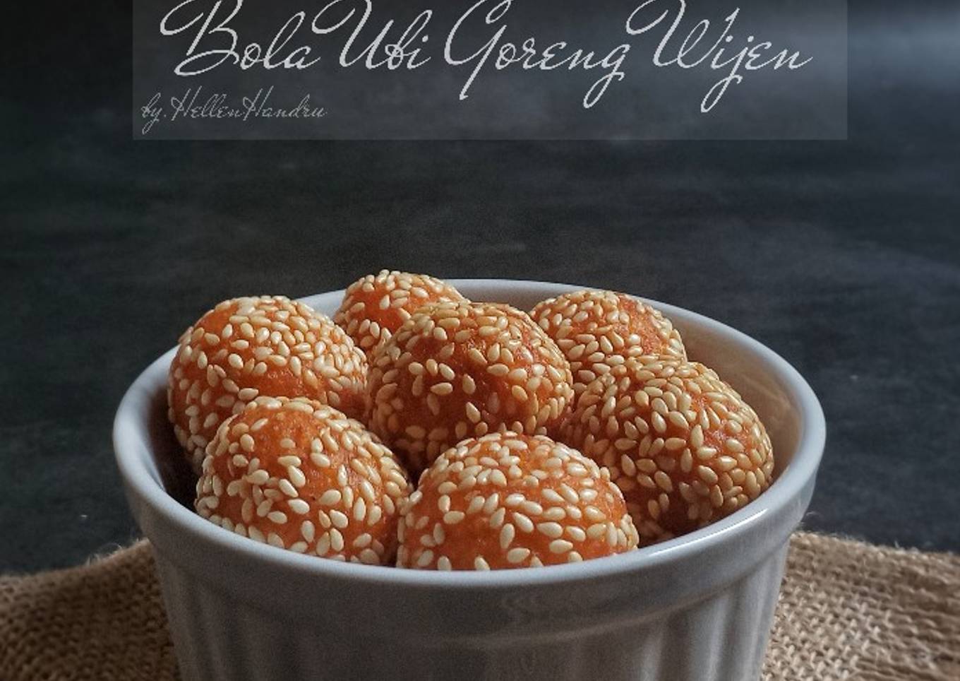 Bola Ubi goreng wijen