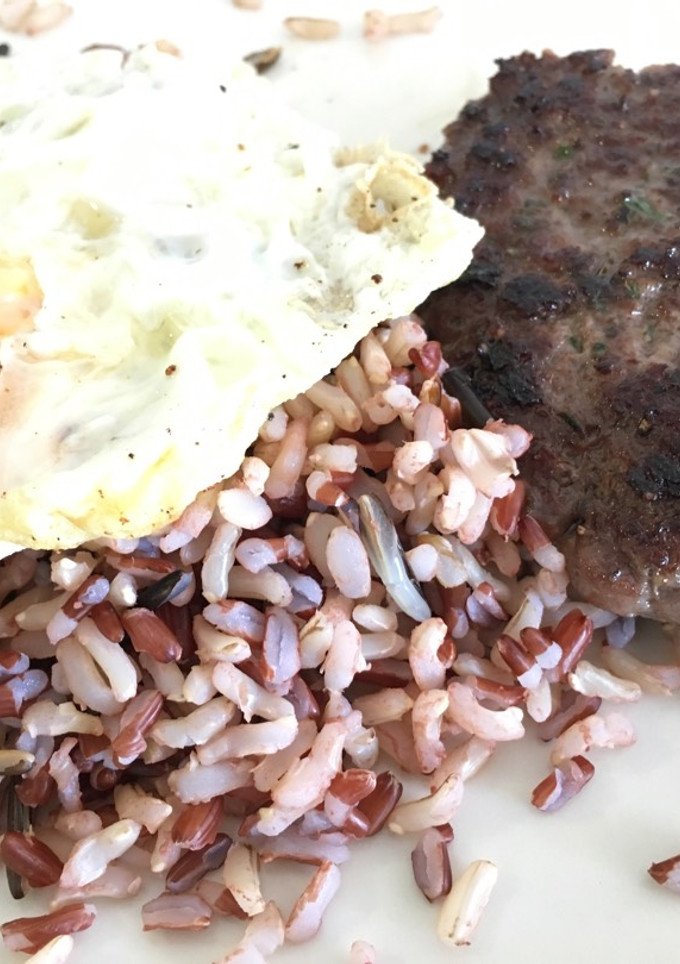 Una foto de Hamburguesa de angus