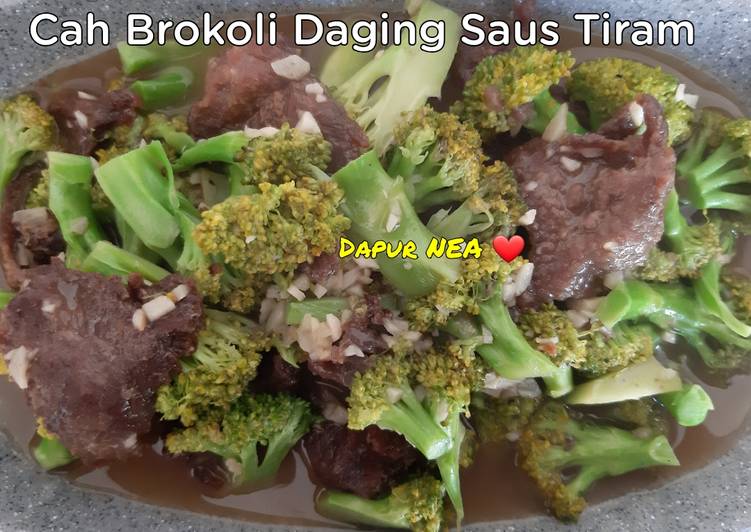 Cah Brokoli Daging Saus Tiram