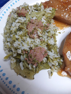 A picture of Broccoli and Rice.