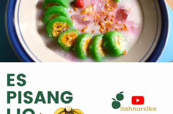 Resep ES Pisang Ijo Rumahan