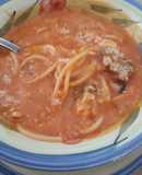 Crema de tomates versión propia