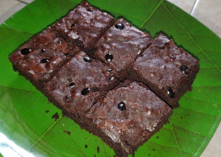 Resep Brownies Shiny Crust Fudgy, Enak Banget