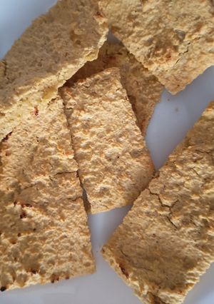 Una foto de Pan Plano de Garbanzos