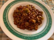 Una foto de frijoles rojos