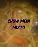 Chow Mein mixto (spaguetti chinos) en casa