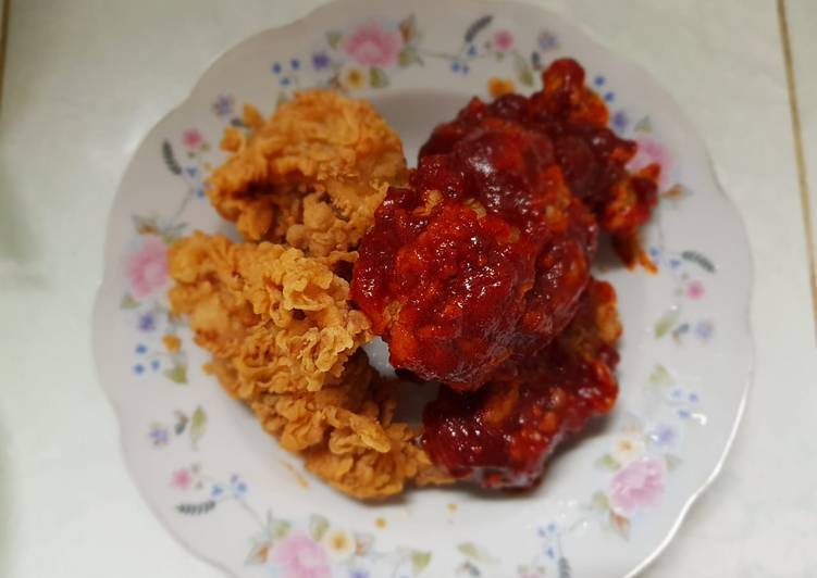 Langkah Mudah untuk Menyiapkan Ayam Crispy Saus Pedas ala Resto Fast Food yang Menggugah Selera