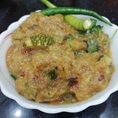 A picture of Sitaphal ki sabzi.