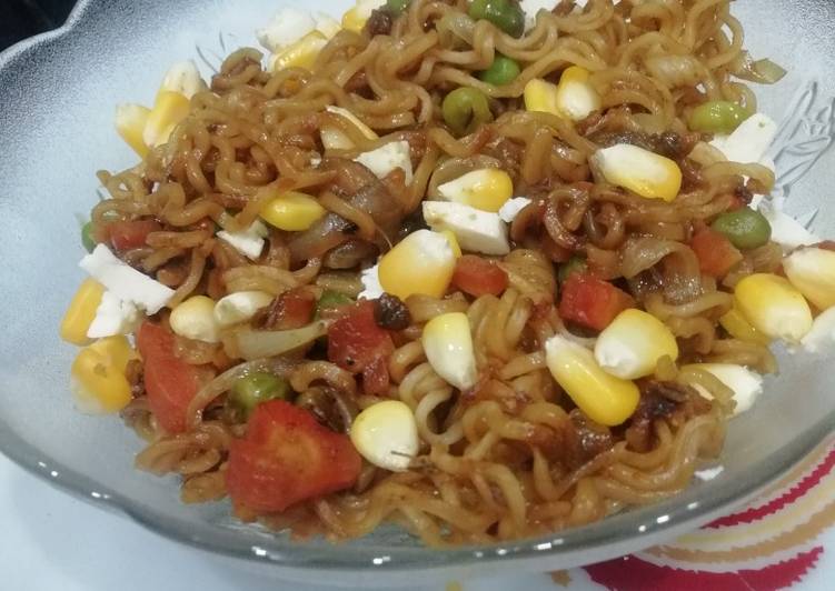 Easiest Way to Prepare Homemade Punjabi Tadka Masala Maggi