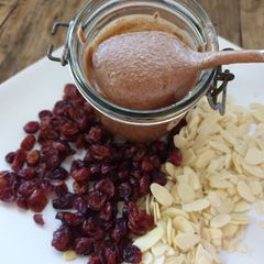 Almond Cranberry Nutbutter A picture of Almond Cranberry Nutbutter.