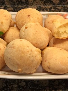 Una foto de Pan de queso rápido con 3 ingredientes, sin gluten, sin huevo