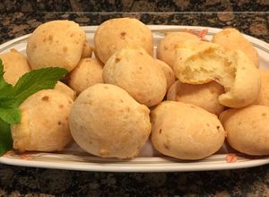 Foto principal de Pan de queso rápido con 3 ingredientes, sin gluten, sin huevo