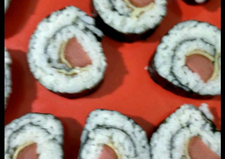 Resep Sushi Bekal Sekolah yang nikmat