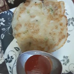 Suji ka chilla A picture of Suji ka chilla.