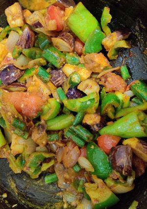 A picture of Mix Vegetables.