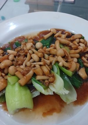 Foto resep Pakcoy bumbu jamur saos tiram