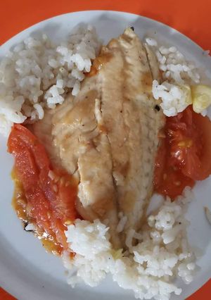 Una foto de Dorada a la trujillana (sudado de pescado)