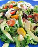 Ensalada de lechuga para camarones
