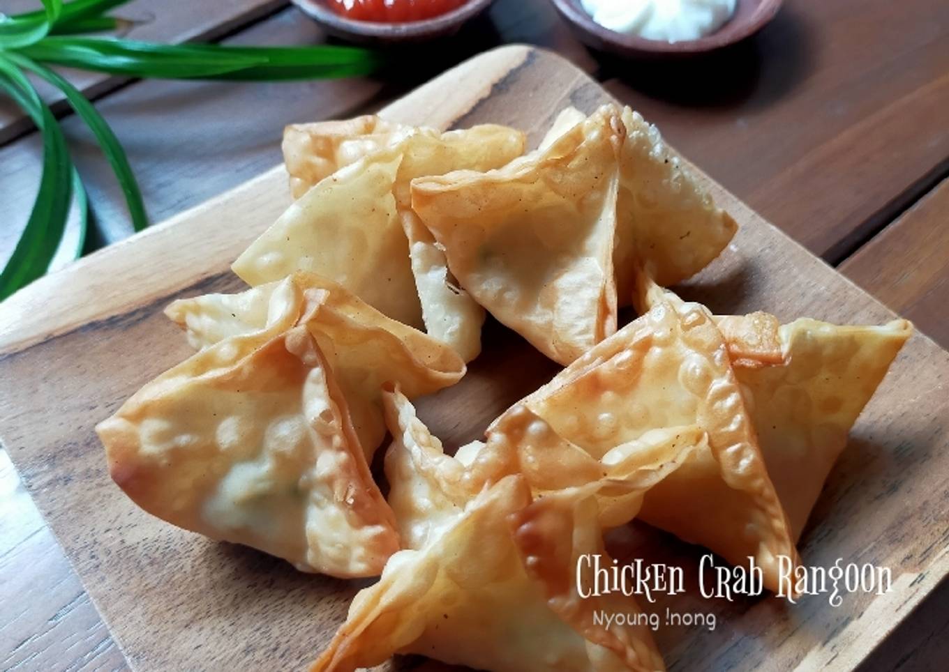 Chicken Crab Rangoon