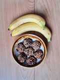 Cookies saludables de banana y legumbre texturizada 🍌 Proteicas, sin azúcar agregado, sin gluten 🍌