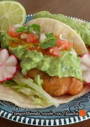 Una foto de Tacos de pescado🌹