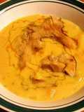 Vellutata di Patate e Funghi con Miele di Castagno
