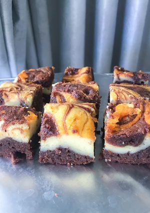 Foto resep Cream Cheese Brownies