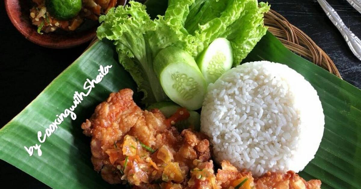 Resep Ayam Goreng Sambal Matah oleh Cooking with Sheila 