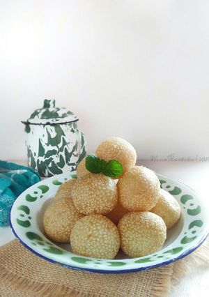 Foto resep Onde-onde Kopong Awet Kenyalnya