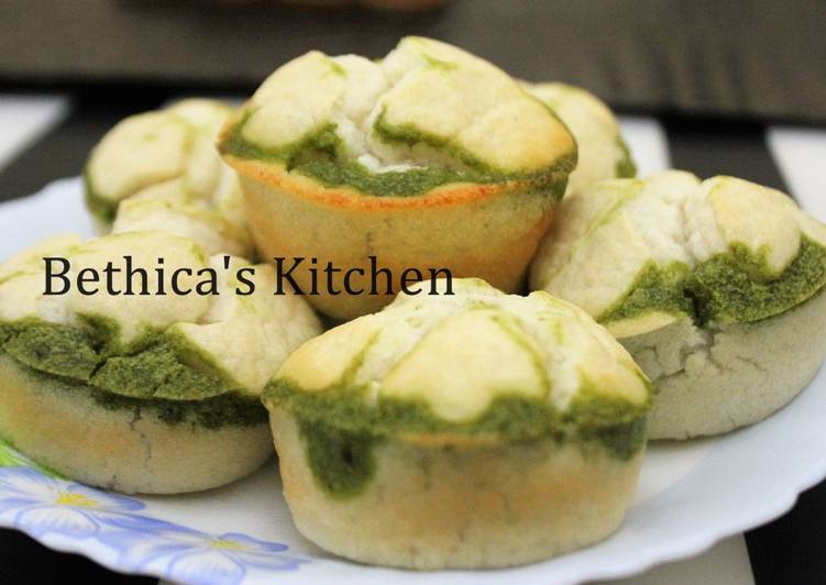 Spinach Idli Muffins