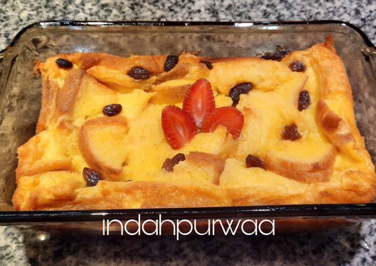 Resep Raisin Bread Pudding yang Bisa Manjain Lidah