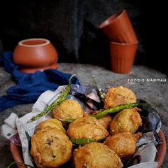 Batata Vada A picture of Batata Vada.