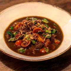 A picture of Tongseng Kambing - Javanese Sweet Soy Sauce Lamb Stew.