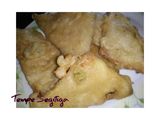 Tempe goreng segitiga