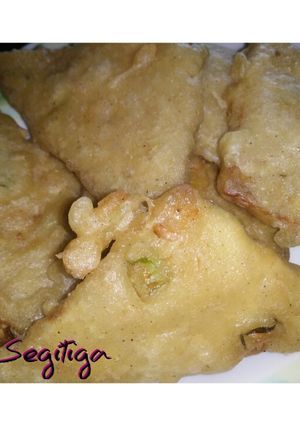 Foto resep Tempe goreng segitiga