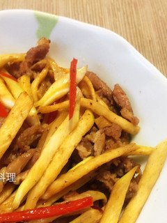 筊白筍炒肉絲 @188懶人料理 的食譜成品照片