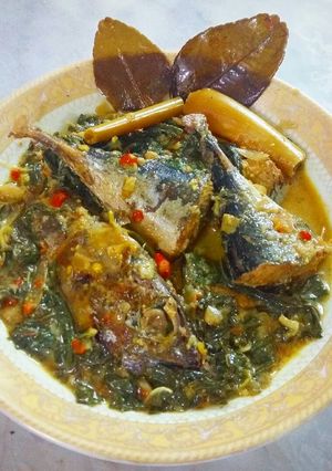 Foto resep 🌿🐟Gulai Tongkol Daun Singkong🐟🌿