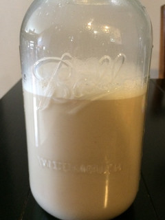 Una foto de Agua de horchata de avena