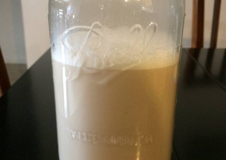 Agua de horchata de avena