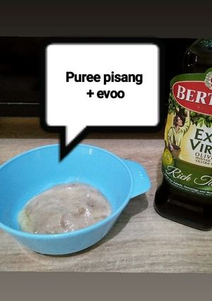 Foto resep Puree pisang + evoo