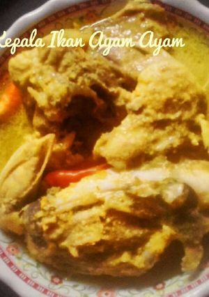 Foto resep Gulai Kepala Ikan Ayam Ayam