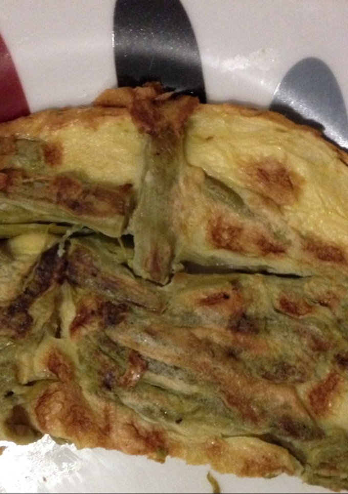 Una foto de Tortilla de espárragos trigueros