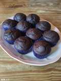 Muffins de chocolate