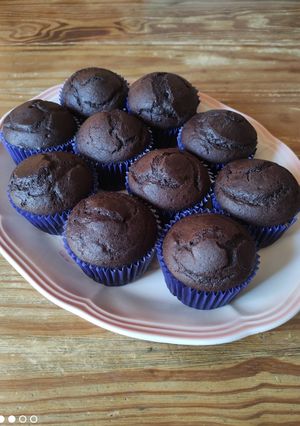Una foto de Muffins de chocolate